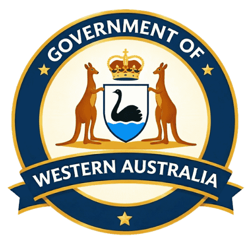WA govt government badge emblem
